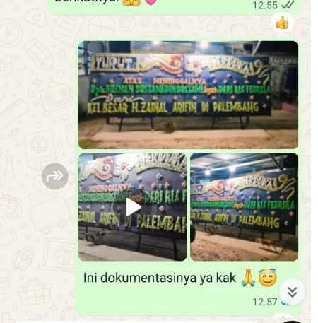 Pengiriman Papan Bunga Duka Jayanti