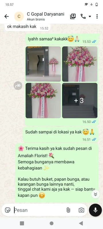 Pengiriman Karangan Bunga Jayanti